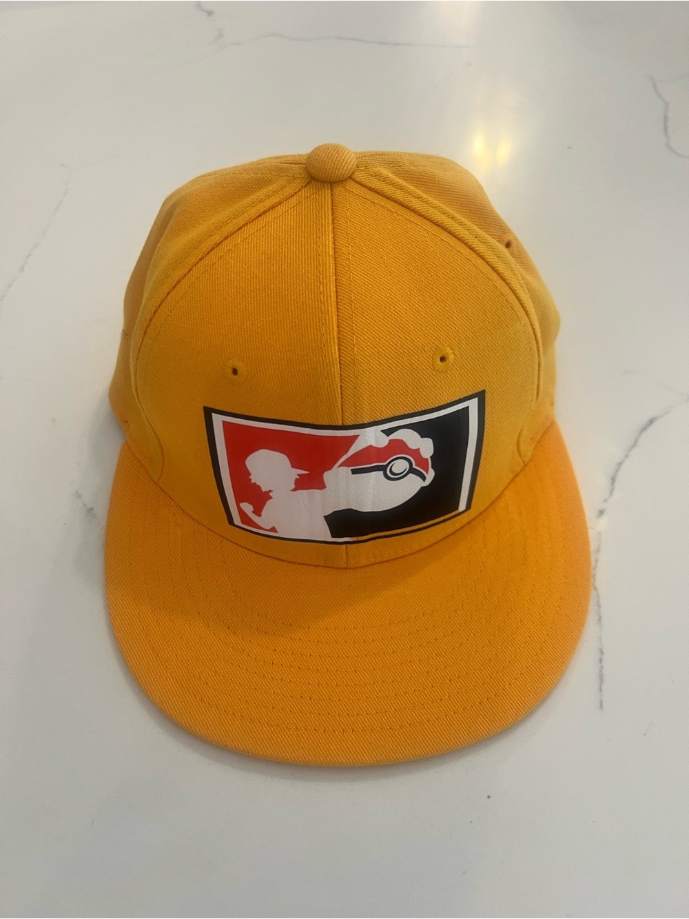 Kids Yellow fitted Pokemon Hat